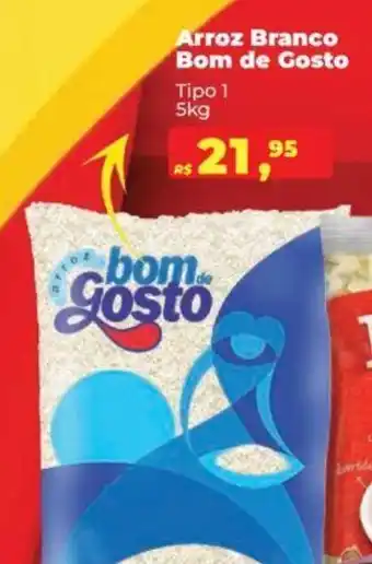Arroz Branco Bom de Gosto Tipo 1 5kg