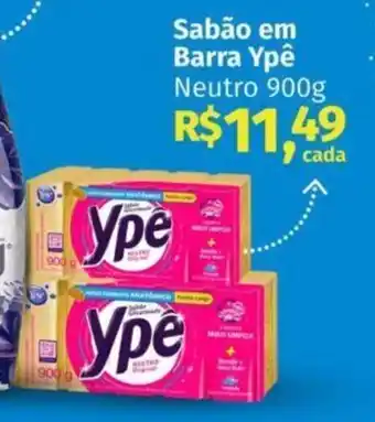 Sabão em Barra Ypê Neutro 900g