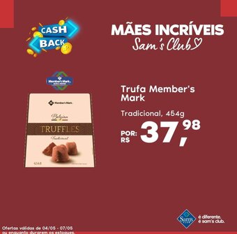 Sam's Club Trufa Member's Mark Tradicional 454g oferta