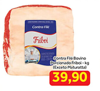 Shibata Supermercados Contra Filé Bovino Porcionado Friboi-kg (Exceto Maturatta) oferta