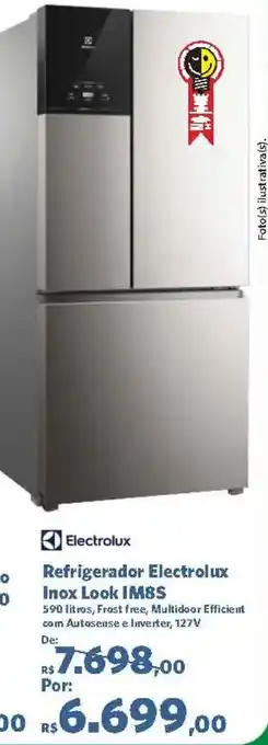 Sam's Club Refrigerador Electrolux Inox Look IMSS oferta