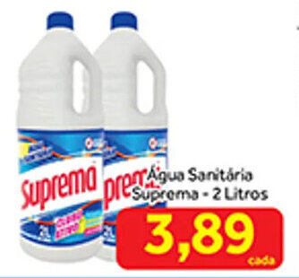 Água Sanitária Suprema 2 Litros