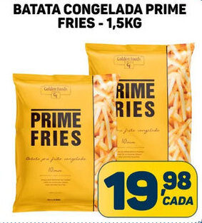 Dom Atacadista BATATA CONGELADA PRIME FRIES -1,5KG oferta