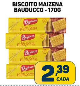 BISCOITO MAIZENA BAUDUCCO - 170G