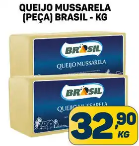 Dom Atacadista QUEIJO MUSSARELA (PEÇA) BRASIL - KG oferta