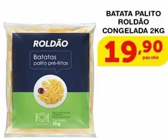 Batata palito roldão congelada 2kg