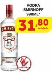 Roldão Vodka smirnoff 998ml* oferta