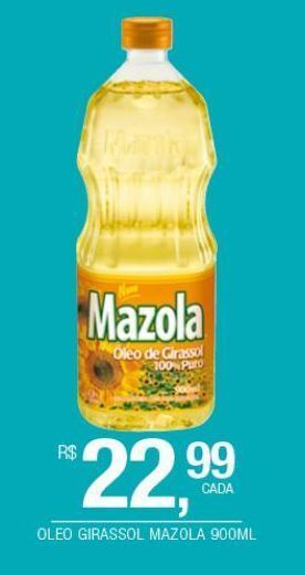 DB Supermercados Óleo de girassol mazola 900ml oferta