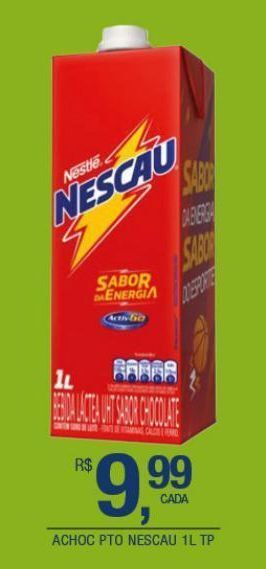 DB Supermercados Achocolatado nescau 1l oferta