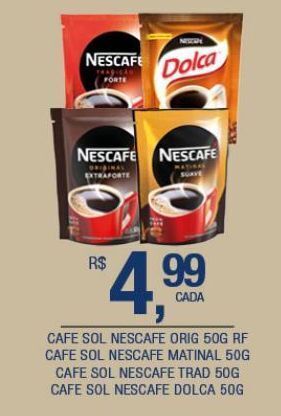 DB Supermercados Café solúvel nescafé 50g oferta