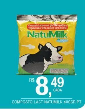 DB Supermercados Composto lácteo natumilk 400g oferta