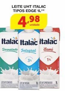 Roldão Leite uht italac tipos edge 1l** oferta