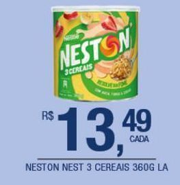 DB Supermercados Neston nestlé 3 cereais 360g oferta