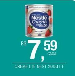 DB Supermercados Cremes de leite nestlé 300g oferta