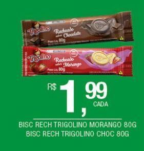 DB Supermercados Biscoito recheado trigolino 80g oferta