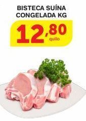 Roldão Bisteca suína congelada kg oferta