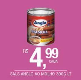 DB Supermercados Salsicha anglo ao molho 300g oferta