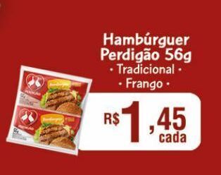 DB Supermercados Hambúrguer perdigão 56g oferta