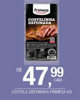DB Supermercados Costela defumada frimesa kg oferta