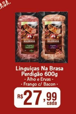 DB Supermercados Linguiça na brasa perdigão 600g oferta