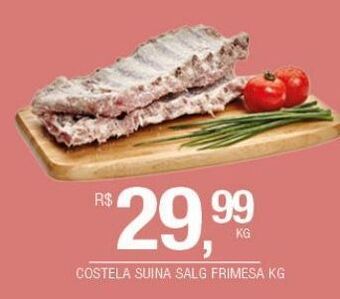 DB Supermercados Costela suína salg frimesa kg oferta