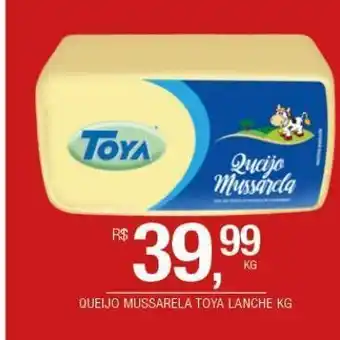 DB Supermercados Queijo mussarela toya lanche kg oferta