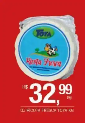 Queijo ricota fresca toya