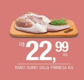 DB Supermercados Rabo suíno salg frimesa kg oferta