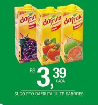 DB Supermercados Suco dafruta 1l sabores oferta