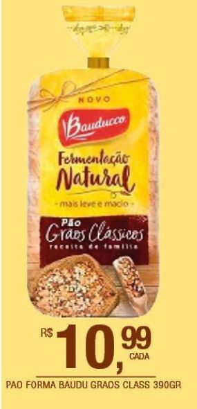 DB Supermercados Pão de forma bauducco 390g oferta