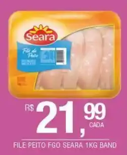 DB Supermercados Filé de peito fgo seara 1kg oferta