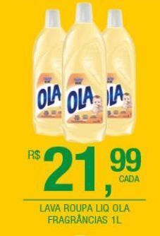DB Supermercados Lava roupas líquido ola 1l oferta