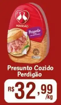 DB Supermercados Presunto cozido perdigão kg oferta