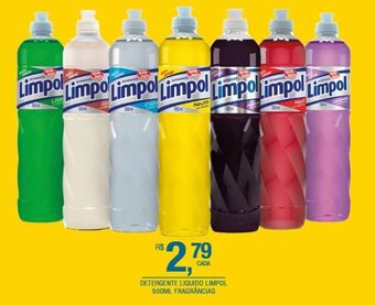 DB Supermercados Detergente líquido limpol 500ml oferta