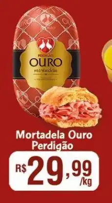 DB Supermercados Mortadela ouro perdigão kg oferta