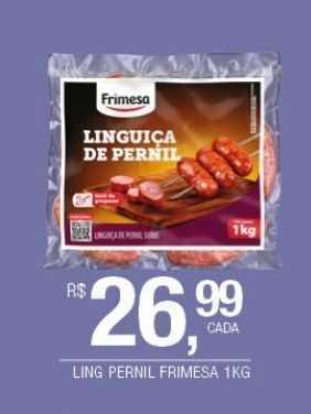 DB Supermercados Linguiça pernil frimesa 1kg oferta