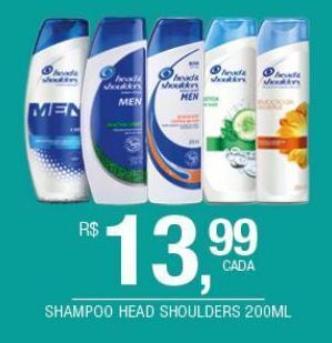 DB Supermercados Shampoo head&shoulders 200ml oferta