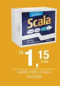 DB Supermercados Guardanapos papel scala 20x23cm oferta