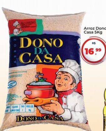 Tonin Superatacado Arroz dono da casa 5kg oferta