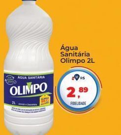 Tonin Superatacado Água sanitária olimpo 2l oferta
