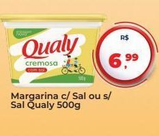 Tonin Superatacado Margarina c/ sal ou s/ sal qualy 500g oferta
