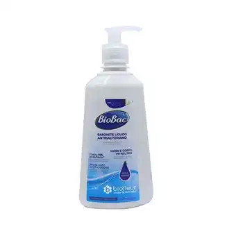 Drogaria Santa Marta Sabonete biofleur líquido biobac antibacteriano de 500ml oferta