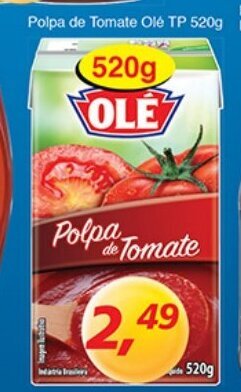 Supermercados Guanabara Polpa de Tomate Ole Tp 520g oferta