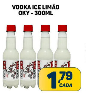 VODKA ICE LIMÃO OKY - 300ML