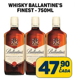Dom Atacadista WHISKY BALLANTINE'S FINEST - 750ML oferta