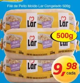 Supermercados Guanabara File de Peito Moido Lar Congelado 500g oferta