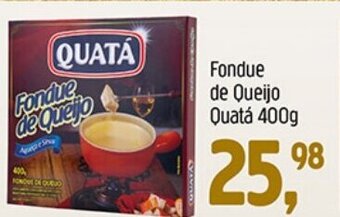 Supermercados Guanabara Fondue de Queijo Quata 400g oferta
