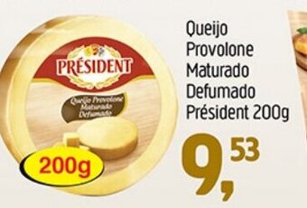 Supermercados Guanabara Queijo Provolone Maturado Defumado President 200g oferta