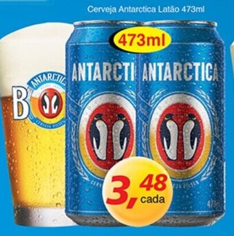 Supermercados Guanabara Cerveja Antarctica Latao 473ml oferta
