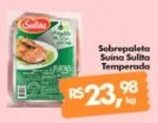 Sobrepaleta Suina Sulita Temperada